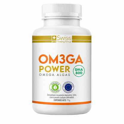 Om3ga Power DHA 800 | Omega 3 Vegano de Algas