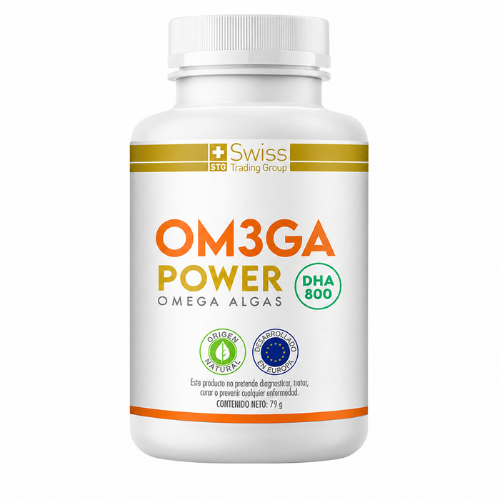 Om3ga Power DHA 800 | Omega 3 Vegano de Algas